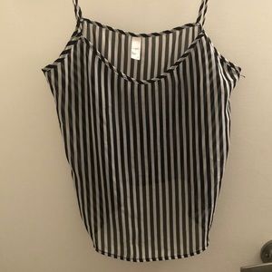 American apparel chiffon tank
